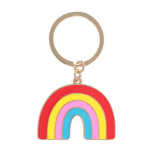 Load image into Gallery viewer, Be Kind to Your Mind Rainbow Keyring