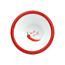 Load image into Gallery viewer, Chilli Enamel Bowl - 10cm