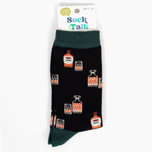 Load image into Gallery viewer, Men's Bamboo Socks - Black, Whisky: UK 7-11 | EU 40.5-46 | US 8-12