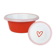 Load image into Gallery viewer, Heart Red Enamel Dip Dish - 8cm | Kitchenware |