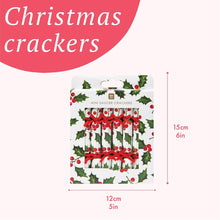 Load image into Gallery viewer, Holly Christmas Saucer Crackers - 10 Pack Display | Christmas Decor |