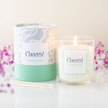Load image into Gallery viewer, Cheers Congratulations Champagne Fizz Candle