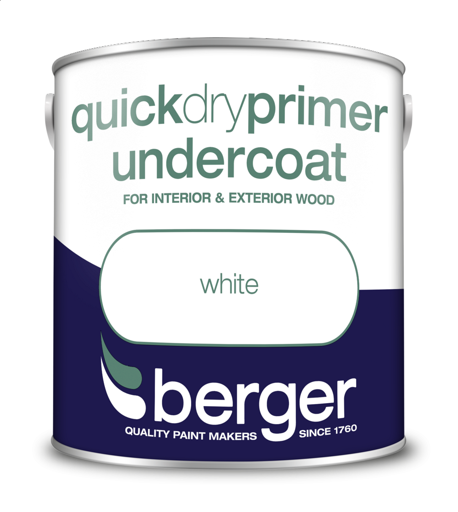 Berger Quick Dry Primer Undercoat for Interior & Exterior Wood