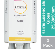 Load image into Gallery viewer, Harris Essentials 3 Pack Gloss Paint Brushes - 1", 1.5" & 2"