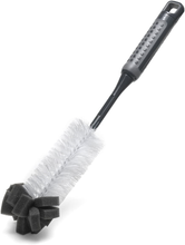 Load image into Gallery viewer, Addis ComfiGrip Long Handled Bottle Brush with Sponge Scrub, Metallic Graphite,