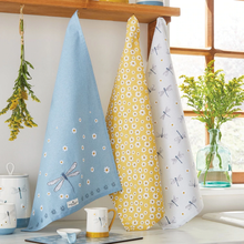 Load image into Gallery viewer, English Meadow by Cooksmart Set of 3 Tea Towels