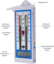 Load image into Gallery viewer, Brannan Digital Maximun/Minimum Thermometer