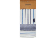 Load image into Gallery viewer, Stockholm by Cooksmart Set of 3 Tea Towels