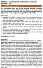 Load image into Gallery viewer, HG Tile Cement Grout and Mortar Remover (Product 12) 1 litre