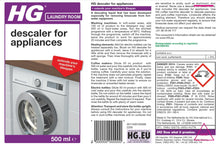 Load image into Gallery viewer, HG Descaler for Appliances 500ml