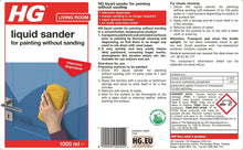 Load image into Gallery viewer, HG Liquid Sander, Painting Without Sanding, 1000ml