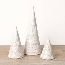Load image into Gallery viewer, Ceramic White Reactive Glaze Tree, 15cm
