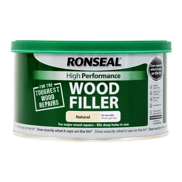 Ronseal High Performance Wood Filler - Natural 275g