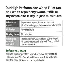 Load image into Gallery viewer, Ronseal High Performance Wood Filler - Natural 275g
