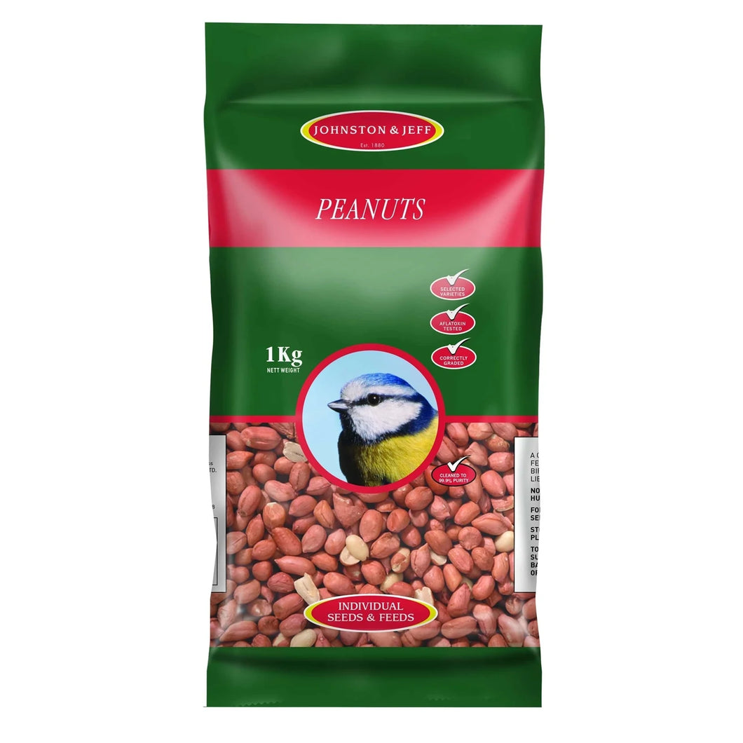 Johnston & Jeff Peanuts 1Kg Bag