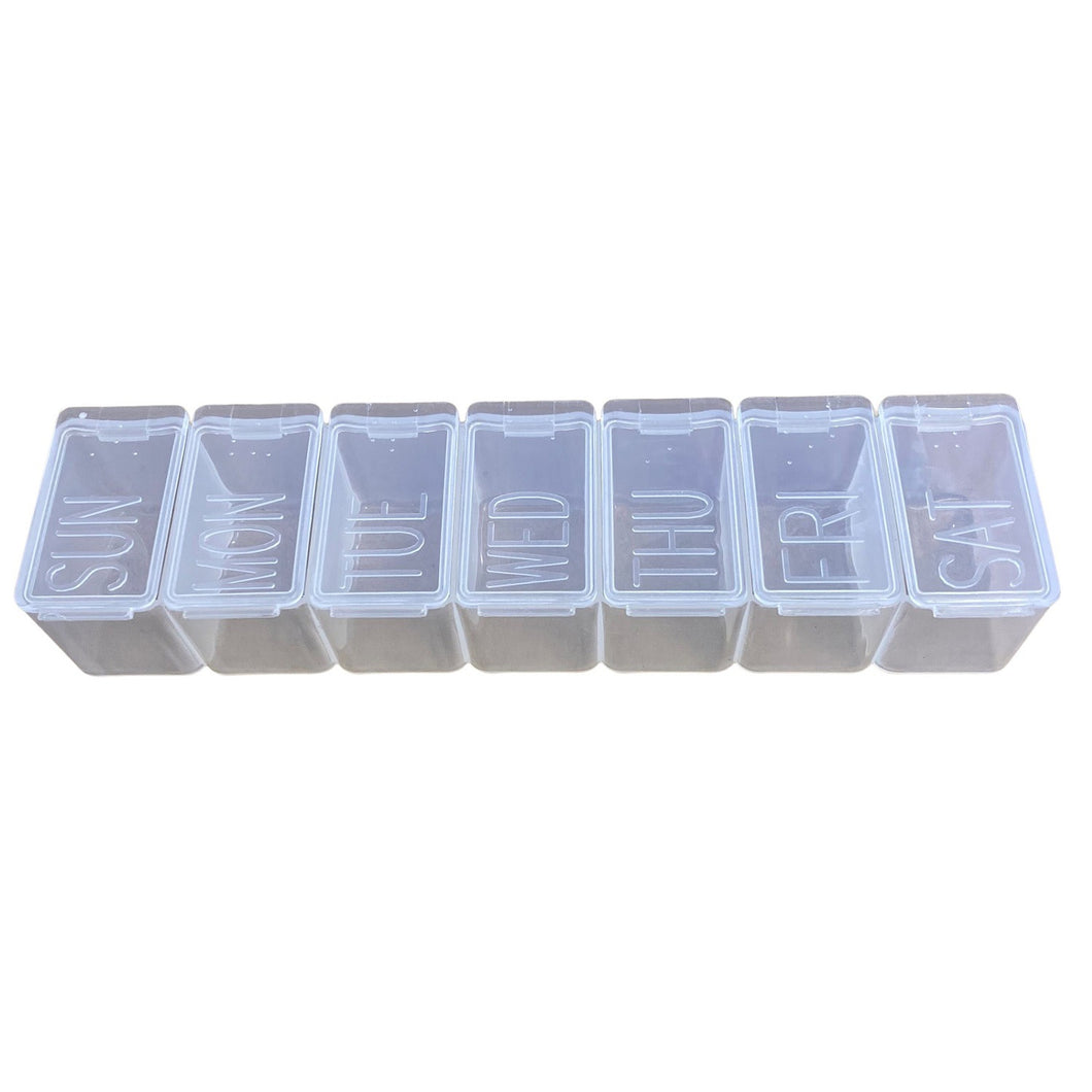 Status 7 Day Weekly Pill Box Organiser