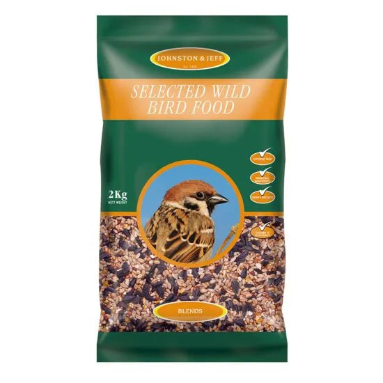 Johnston & Jeff Selected Wild Bird Food - 2Kg Bag