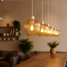 Load image into Gallery viewer, Ribbed Glass Pendant Shade E27 Easy Fit Lampshade ~6860: Style 1
