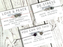 Load image into Gallery viewer, Crystal Support Bracelets: Love and Friendship
