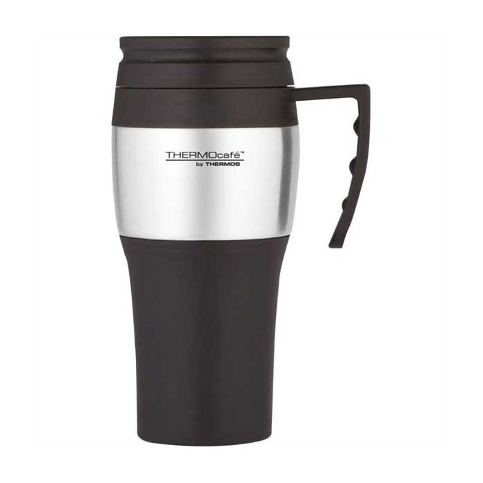 THERMOcafe by Thermos Stainless Steel Foam Insulated Travel Mug 0.4L