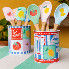 Load image into Gallery viewer, Food Icons Silicone Kitchen Utensils - 16 Pack | Kitchenware |
