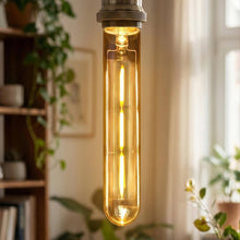 Load image into Gallery viewer, Vintage T185 Tubular LED Bulb E27 Dimmable Filament Warm Amber ~6593: T185 3W - Pack 1
