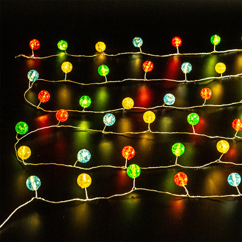Noma 180 Warm White LED Multi Berry Garland -Indoor & Outdoor Use