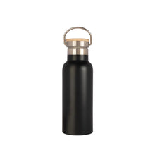 Load image into Gallery viewer, Again 500ml Double Walled Drinks Bottle - Black
