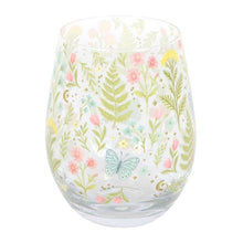 Load image into Gallery viewer, Luna Bloom Floral Print Stemless Glass
