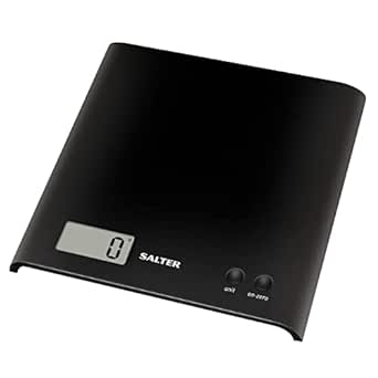 Salter Black Digital Kitchen Scales - 3kg/7lb