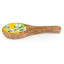 Load image into Gallery viewer, Spoon Rest Mango Wood - Tomatoes 6pk
