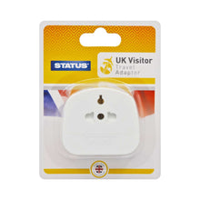 Load image into Gallery viewer, Status 13A UK Visitor Travel Adaptor

