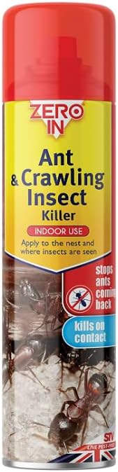 Zero In Ant and Crawling Insect Killer Spray 300 ml