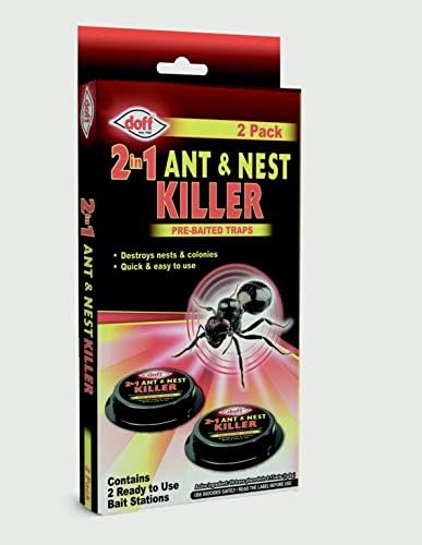 Doff 2 in 1 Ant & Nest Killer Bait Station 2pk