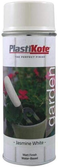 PlastiKote Garden Colours Spray Paint Jasmine White 400ml