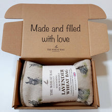 Load image into Gallery viewer, Donkey - Duo Fabric Wheat Bag: Lavender
