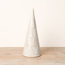 Load image into Gallery viewer, Ceramic White Reactive Glaze Tree, 25cm
