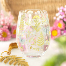 Load image into Gallery viewer, Luna Bloom Floral Print Stemless Glass
