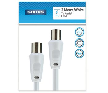 Status 2m TV Aerial Lead