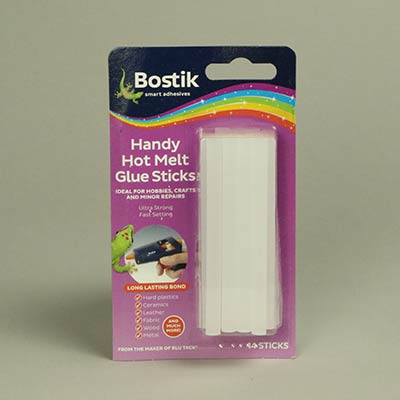 Bostik Handy Hot Melt Glue Stick - 14 Sticks