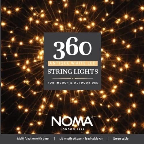 Noma 360 Antique White LED String Lights
