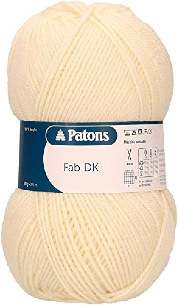 Patons Fab DK, Cream (2307), 100g