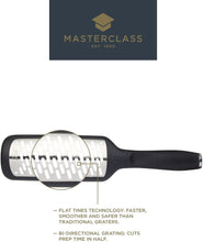 Load image into Gallery viewer, MasterClass West Blade Handheld Stainless Steel Cheese Grater with Handle
