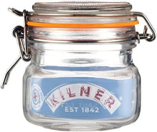 Load image into Gallery viewer, Kilner square Clip Top Jar 0.25 Litre/8.5 US fl oz
