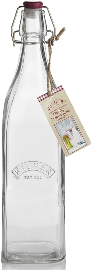 Kilner Clip Top Preserve Bottle 1 Litre/34 US fl oz