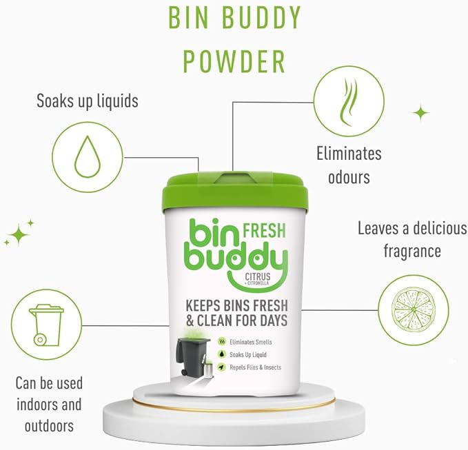 Bin Buddy Fresh Citrus + Citronella 450g