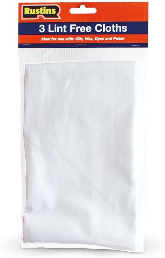 Rustins Lint Free Cloths - 3 x 300mm square