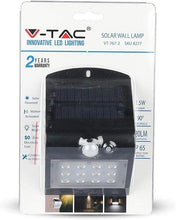 Load image into Gallery viewer, V-tac VT-767-2 LED solar wall lights
