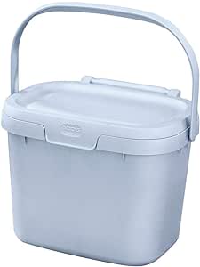 Addis Light Grey Kitchen Compost Caddy - Eco Range