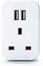 Load image into Gallery viewer, Status 2 X USB Plug Through Adaptor
